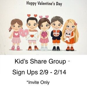 Kid Shares Sign Up Post “Invite Only” FEB 9 to the 14th